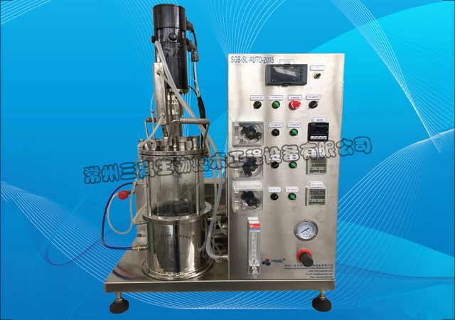 5L玻璃發(fā)酵罐(儀表顯示)